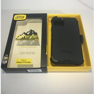 OTTERBOX Defender Case w/ Holster Black For iPhone 11Pro Max Heavy Duty